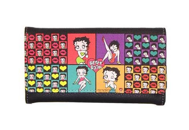 Main Image Betty Boop Wallet Multi Color  - Lommebok