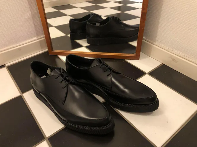 Hovedbilde Creeper Shoe - Plain Black - Sko