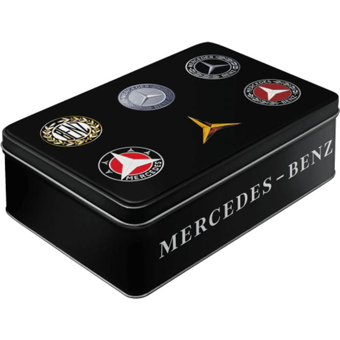 Hovedbilde Flat boks - Mercedes-Benz Logo Evolution