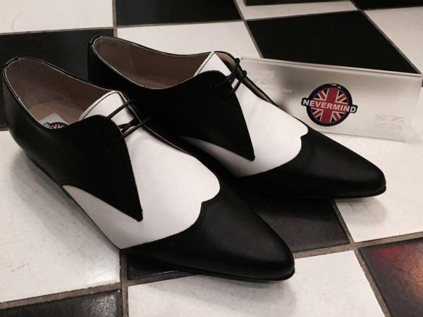 Myggjagere - Al-Capone - Sort/Hvit - Sko