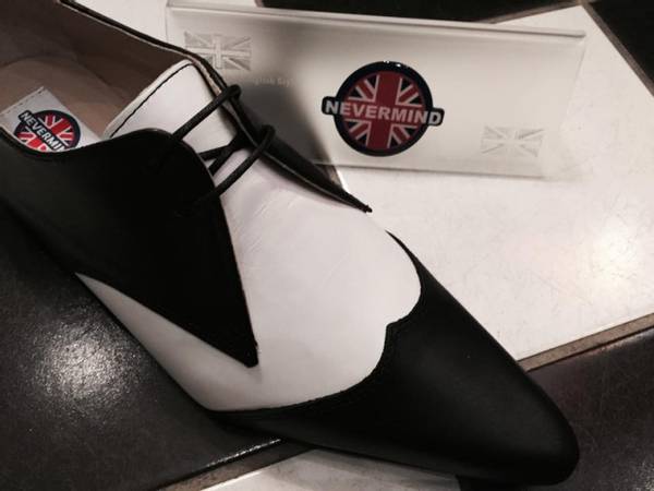 Myggjagere - Al-Capone - Sort/Hvit - Sko