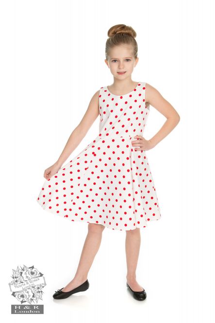 Hovedbilde H&R Cindy Polka Dot Swingkjole