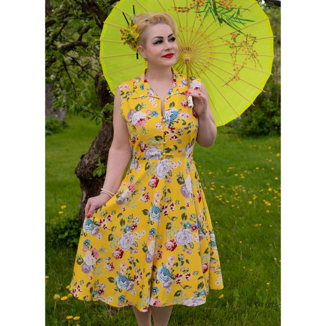 Main Image Dolly & Dotty - Poppy Floral Utsvingt Kjole