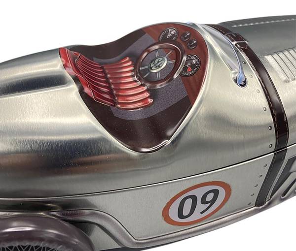 Bilboks - Racerbil Sølv