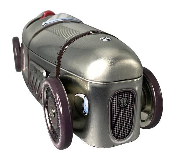 Bilboks - Racerbil Sølv