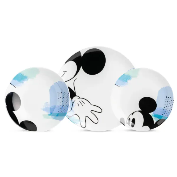 Disney - Enjoy Tallerken, sett med 3 - Mikke