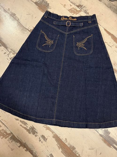 Main Image Queen Kerosin - Denim Skjørt