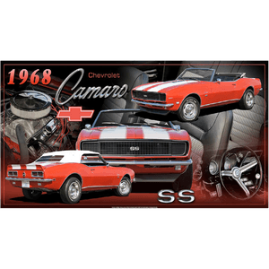 Hovedbilde Metallskilt - 1968 Camaro