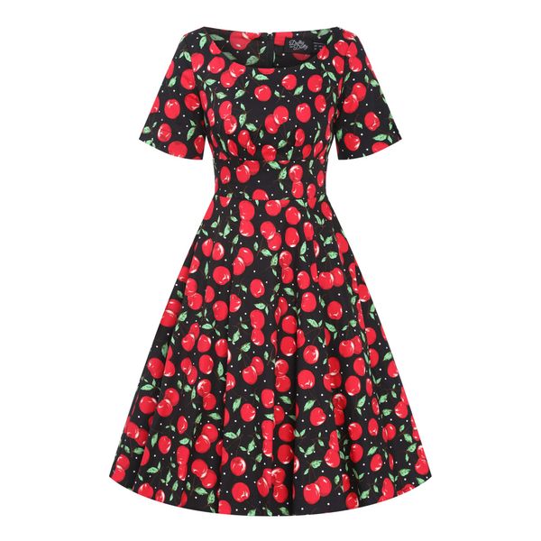 Dolly & Dotty - Brenda Cherry Swingkjole
