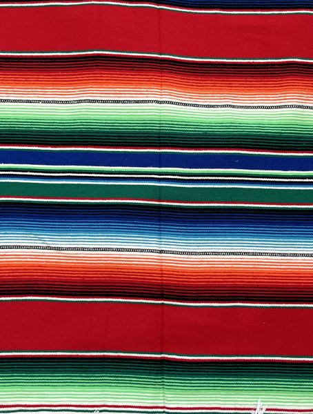 Mexicoteppe La Montana Rød (Nr 6)