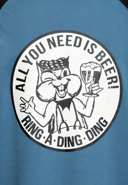 King Kerosin - RING-A-DING DING Genser - Blå