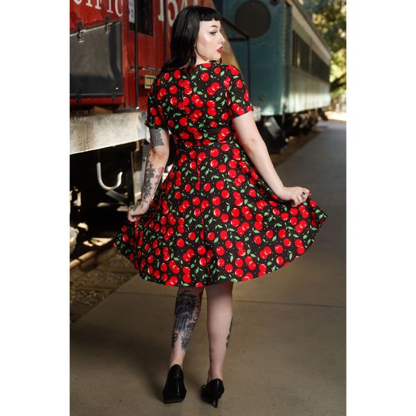 Dolly & Dotty - Brenda Cherry Swingkjole