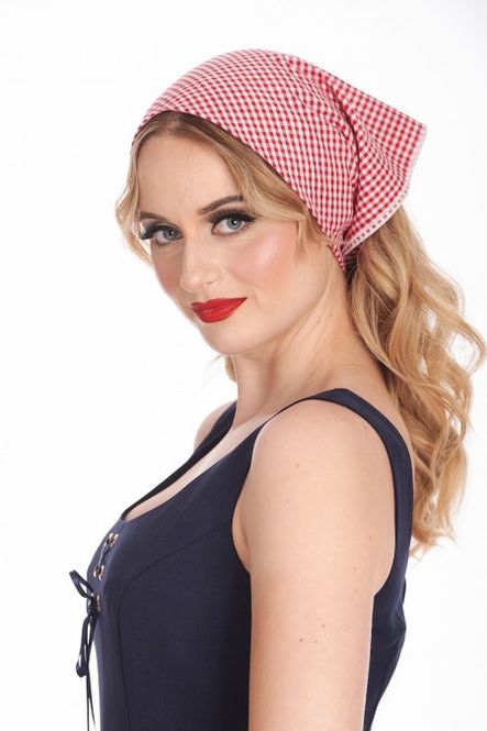 Hovedbilde Dessie Rød/Hvit bandana