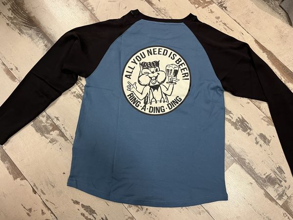 King Kerosin - RING-A-DING DING Genser - Blå