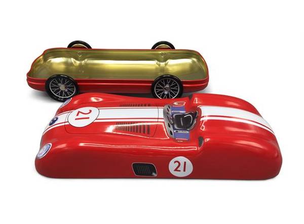 Bilboks - Racerbil Rød