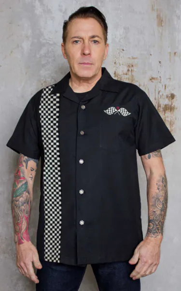 Rumble59 - Lounge Shirt Sound of Racing - Skjorte