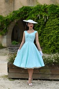 Hovedbilde H&R - Elena Polka Dot Swingkjole