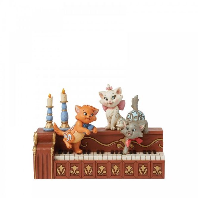 Hovedbilde Jim Shore - Aristokattene med Piano